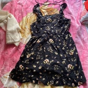Black floral dress from Wild Fable